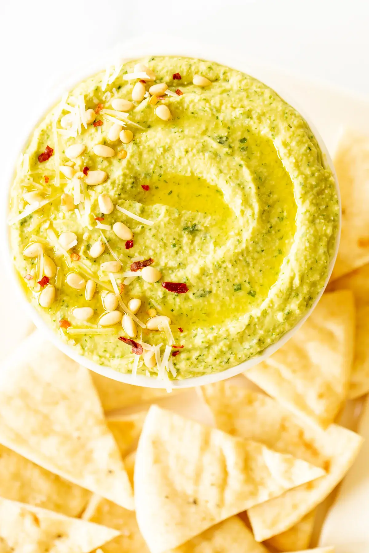 Pesto Hummus