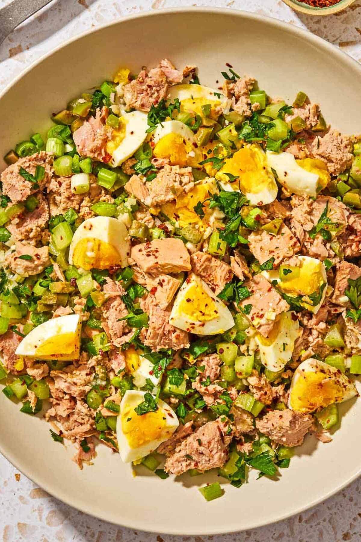 Protein-Packed Tuna Salad With Egg