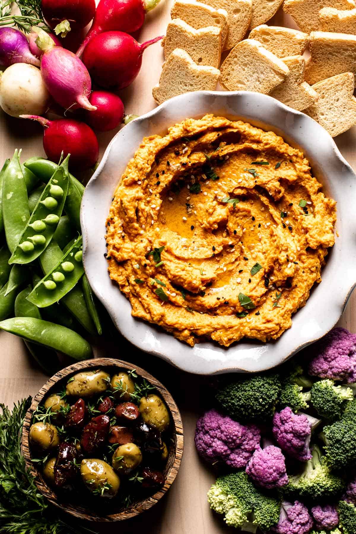 Roasted Carrot Hummus