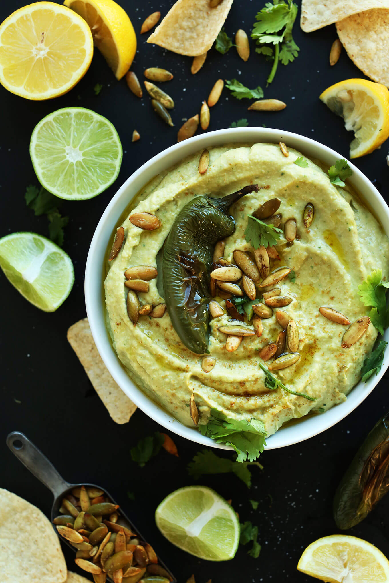 Roasted Jalapeño Hummus
