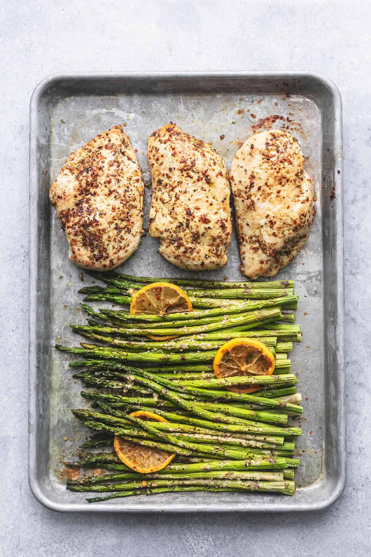 Sheet Pan Chicken and Asparagus