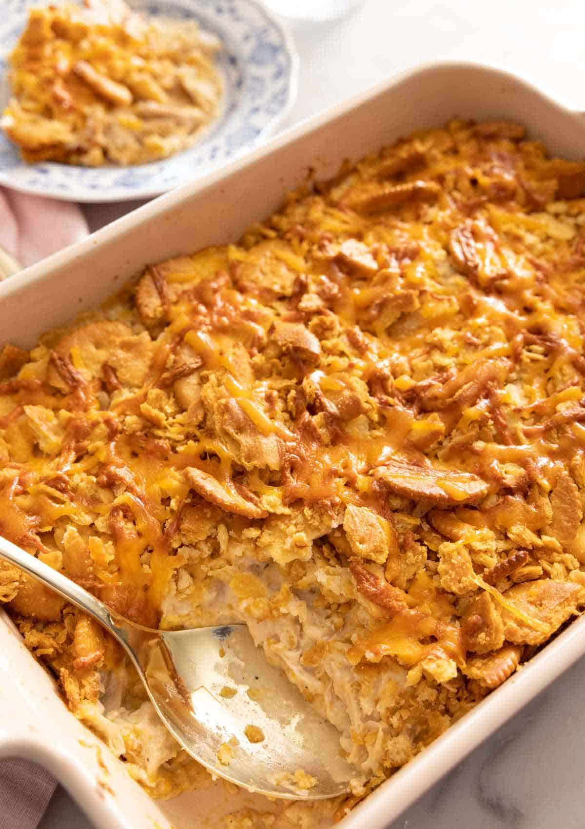 Shredded Chicken Casserole