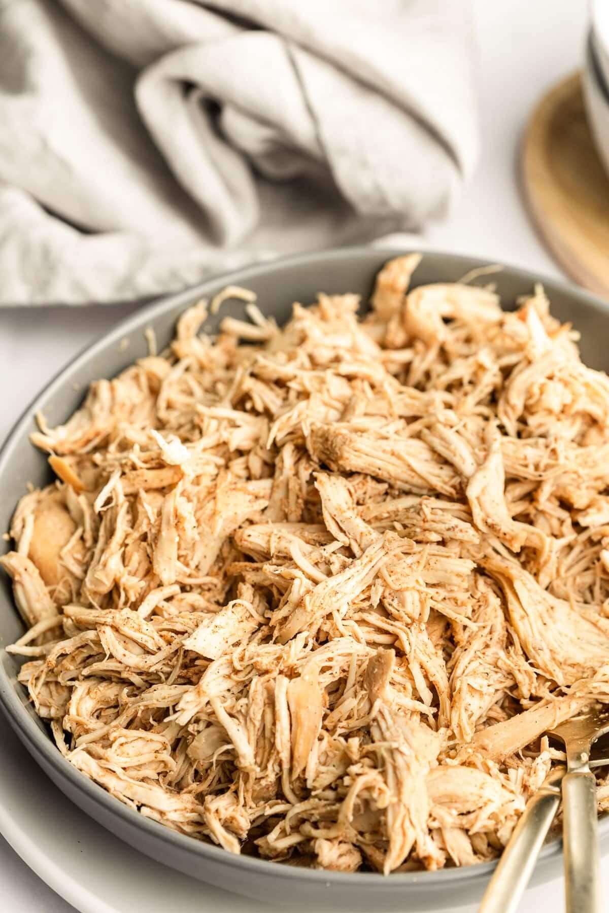 Slow Cooker Shredded Chicken