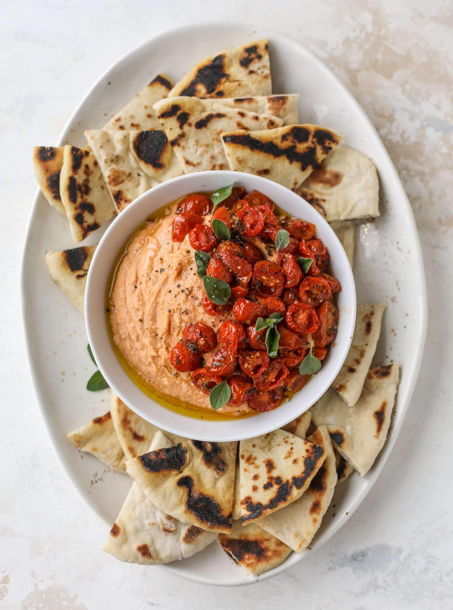 Slow Roasted Tomato Hummus