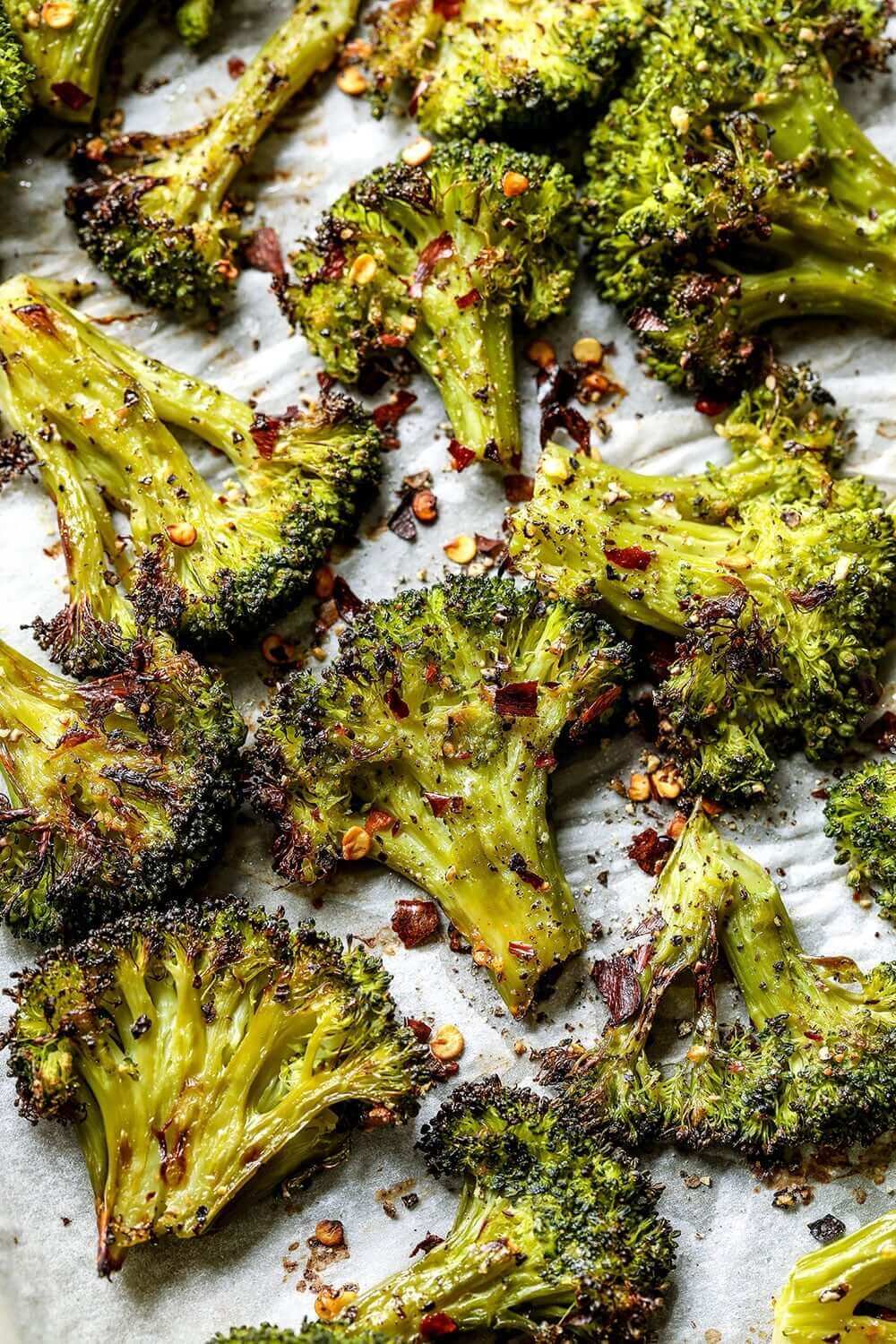 Smashed Chilli Garlic Broccoli