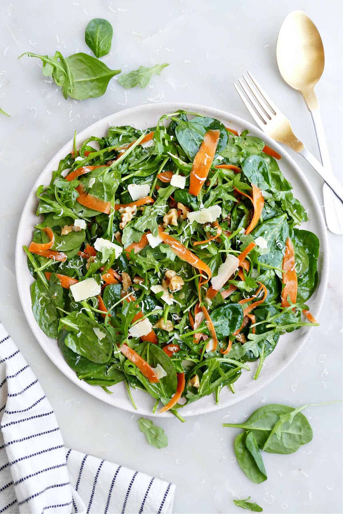 Spinach Arugula Salad