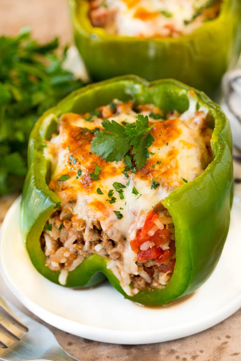 Stuffed Green Peppers