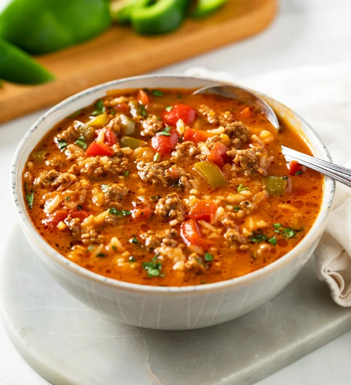 Stuffed Pepper Soup