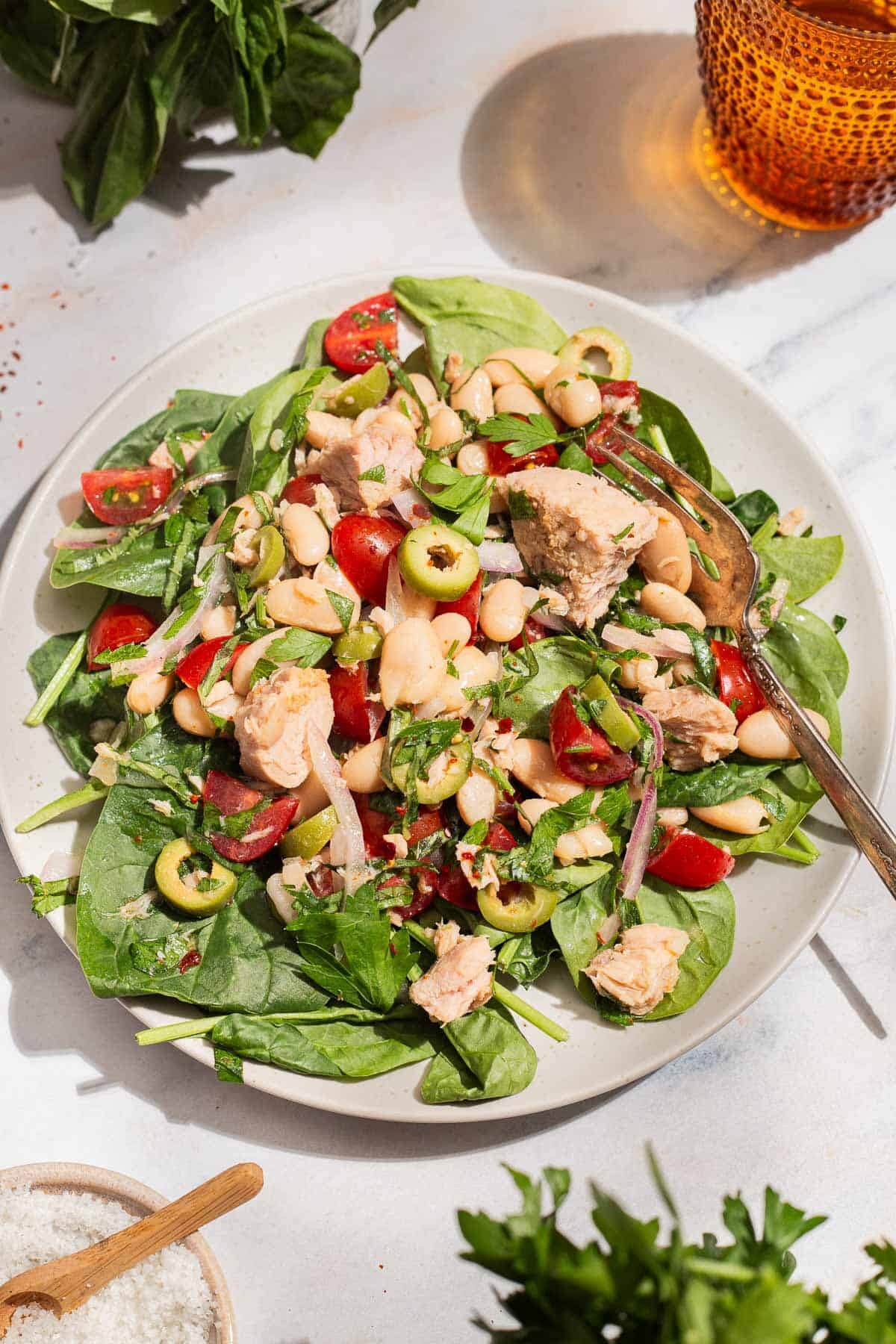 Tuna White Bean Salad