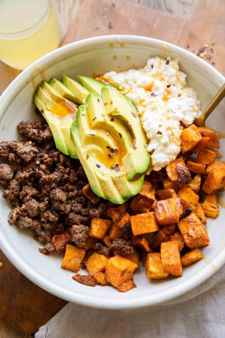 Viral Hot Honey Ground Beef Bowls