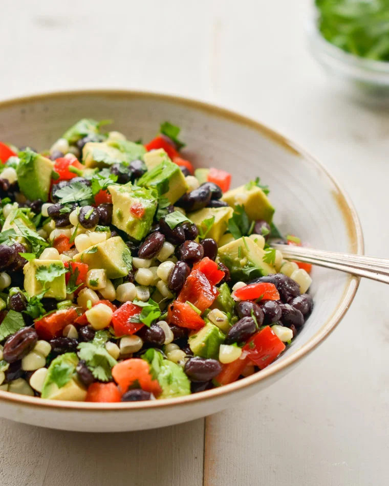 Black Bean Salad With Lime Vinaigrette