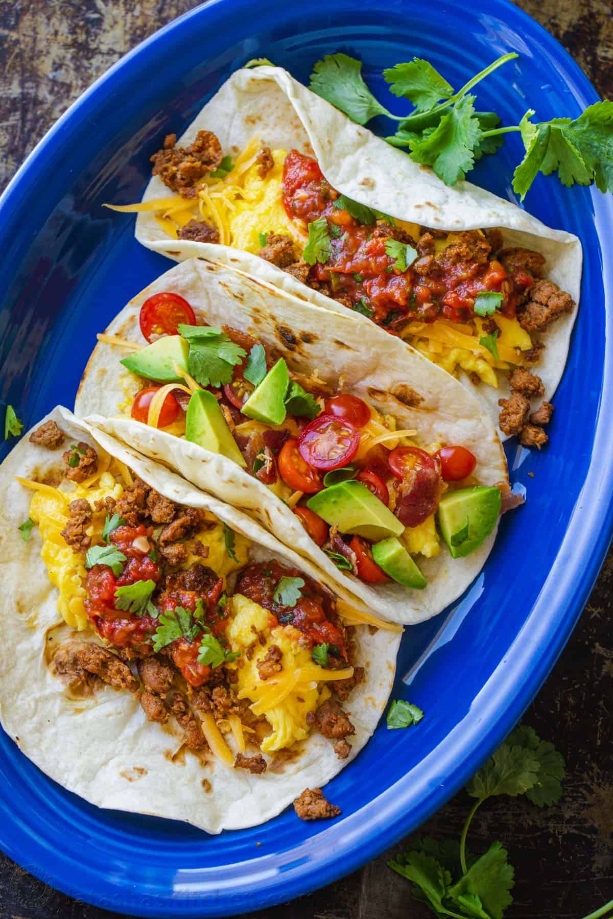 Breakfast Tacos Recipe (VIDEO)