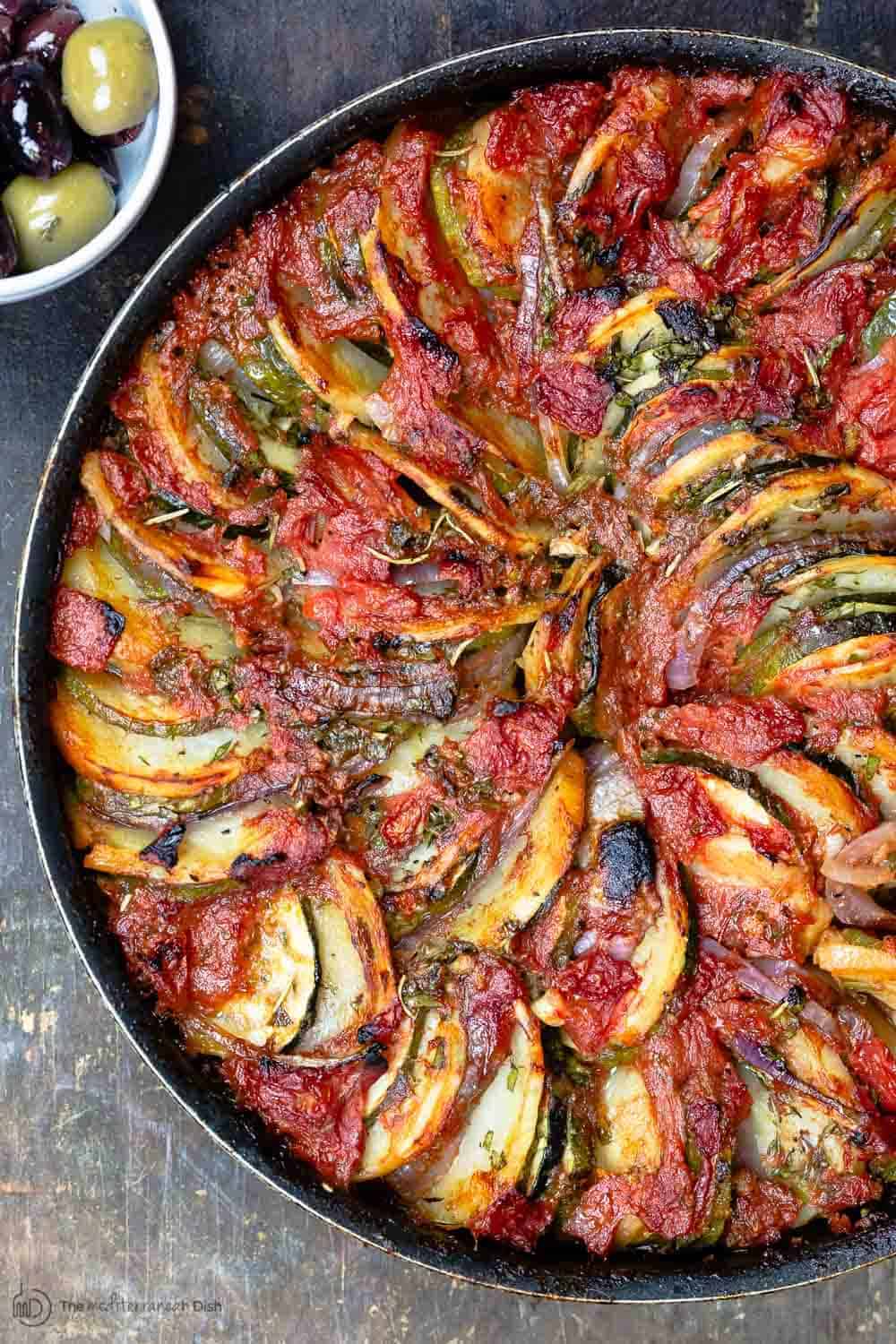 Briam - Traditional Greek Roasted Vegetables