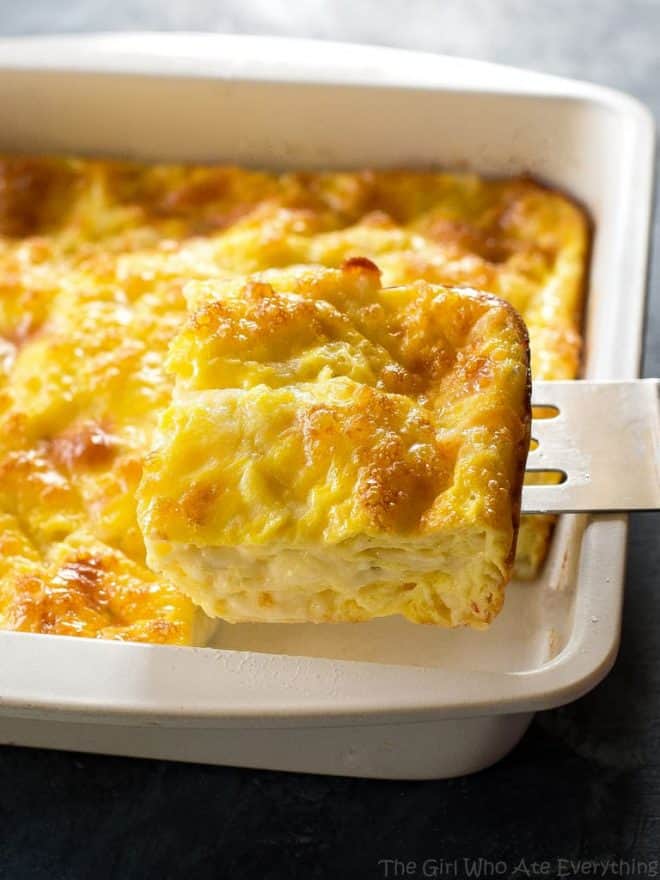Cheesy Baked Eggs