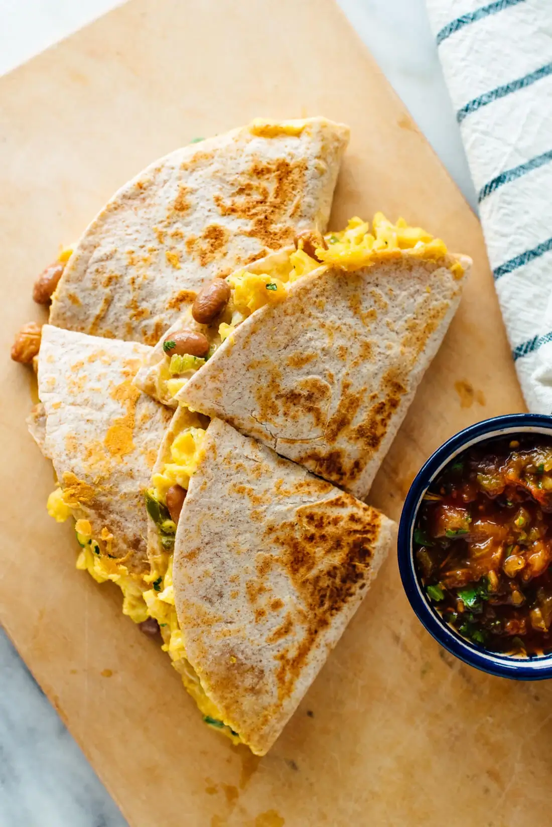 Simple Breakfast Quesadillas