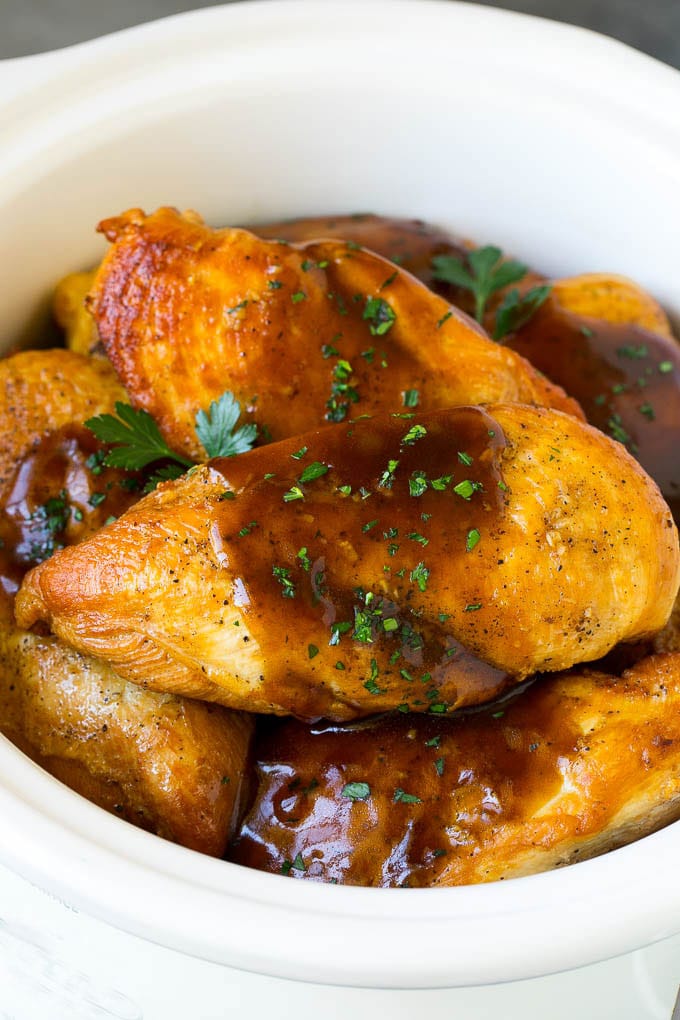 Slow Cooker Chicken Breast With Gravy
