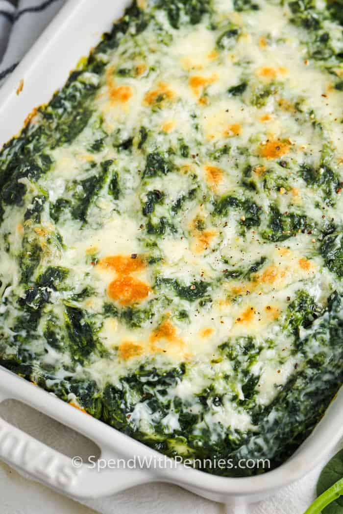 Spinach Gratin