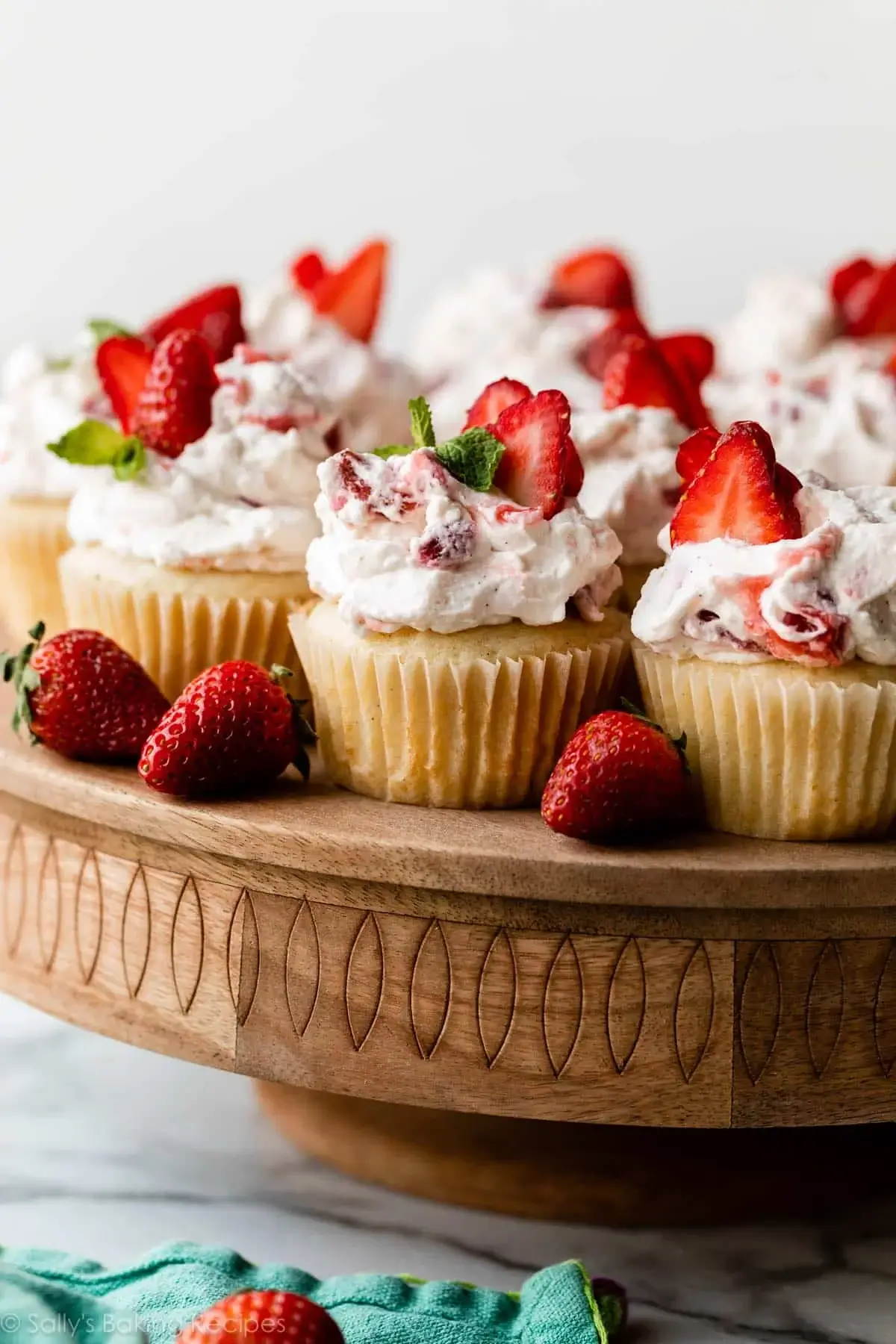 Strawberry Shortcake Cupcakes