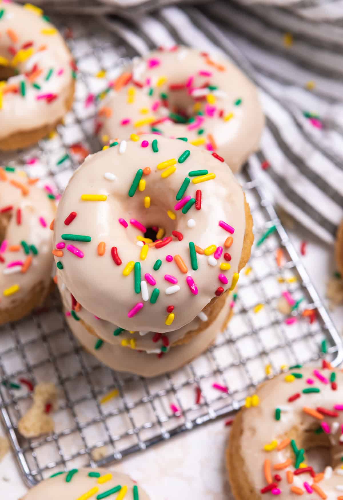 Triple Vanilla Donuts