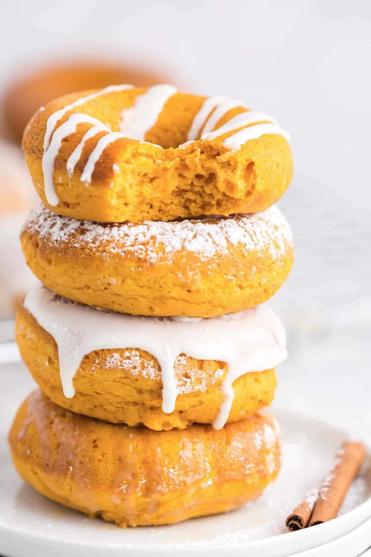 Two-Ingredient Pumpkin Donuts