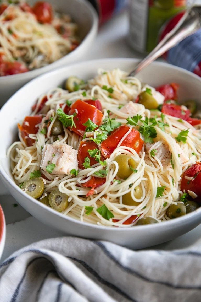 15 Minute Angel Hair Pasta Recipe With Chicken