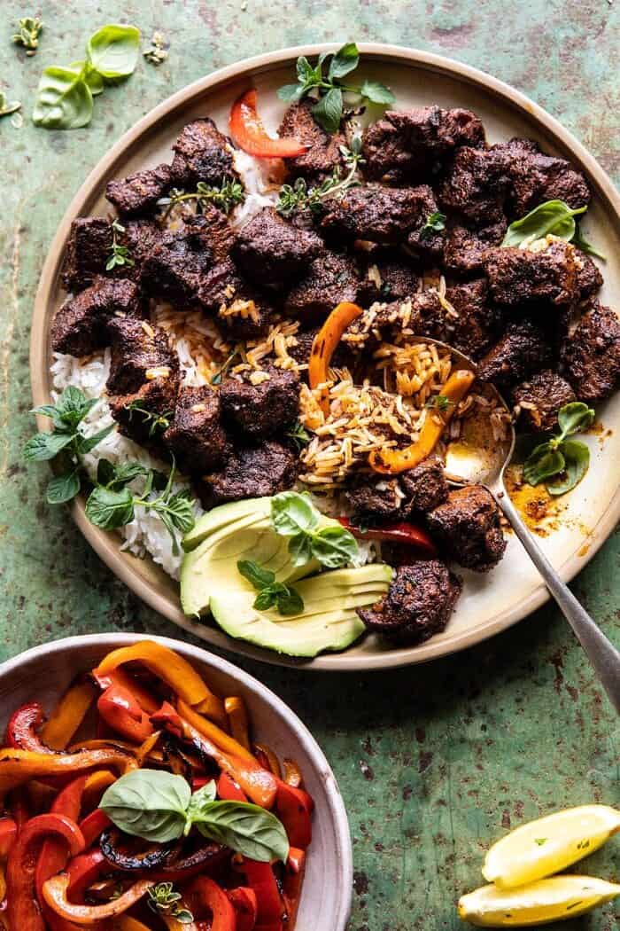 30 Minute Cajun Butter Steak And Peppers