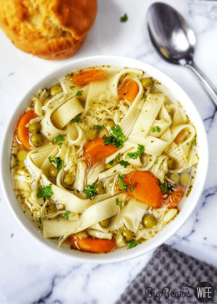 30 Minute Pantry Chicken Noodle Soup