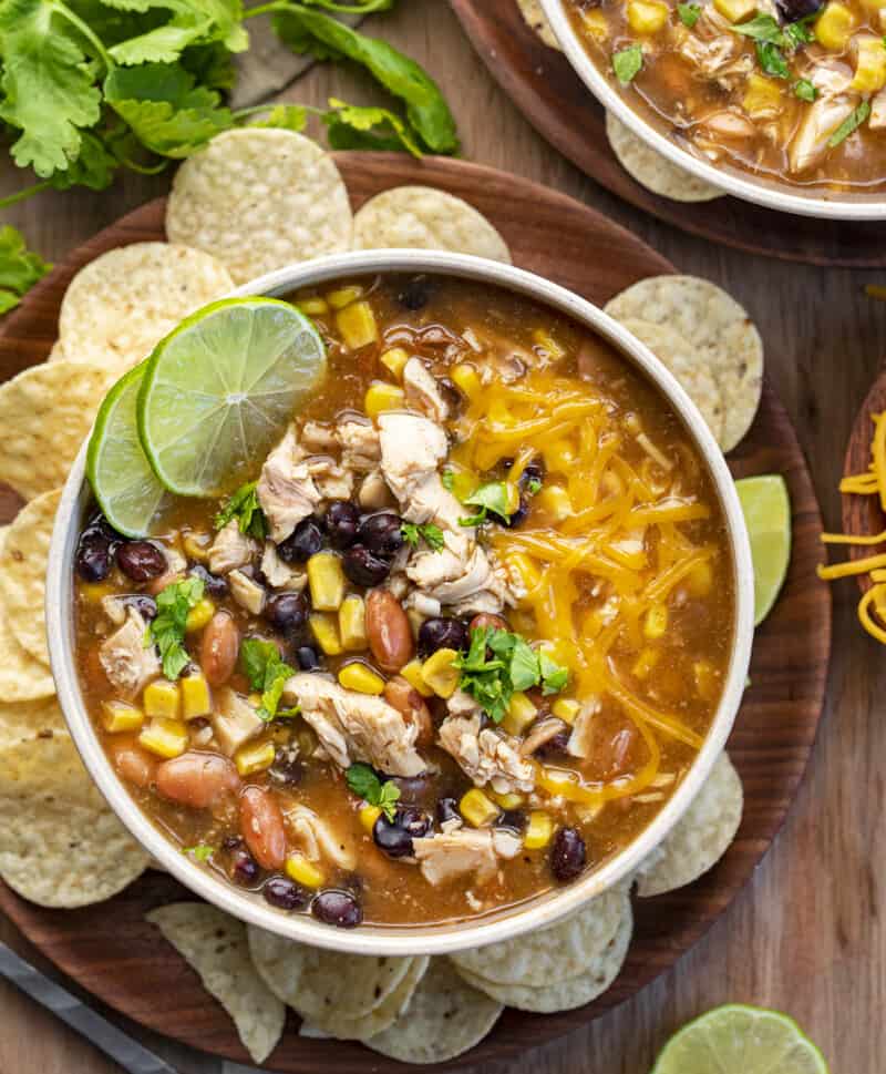 7 Can Chicken Taco Soup