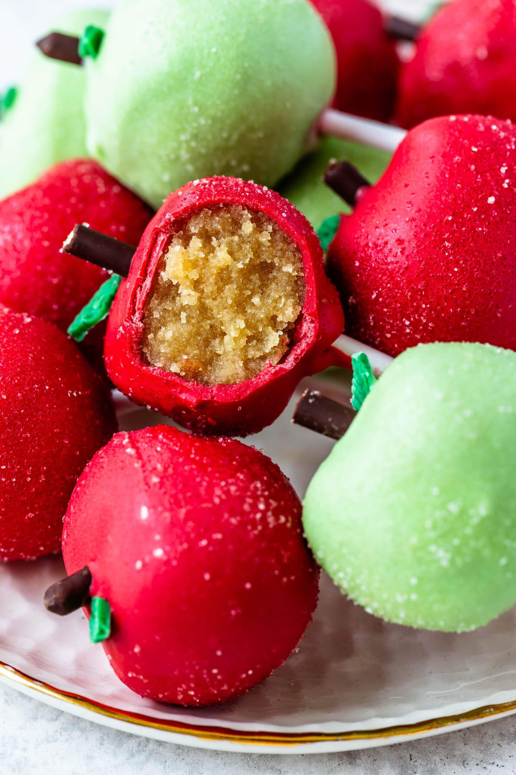 Apple Cake Pops