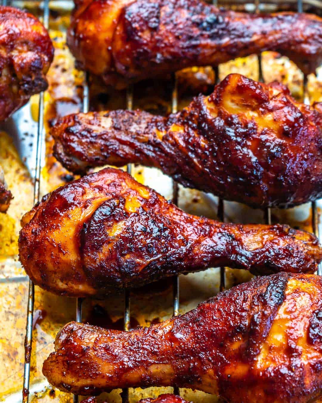 Baked BBQ Chicken Drumsticks