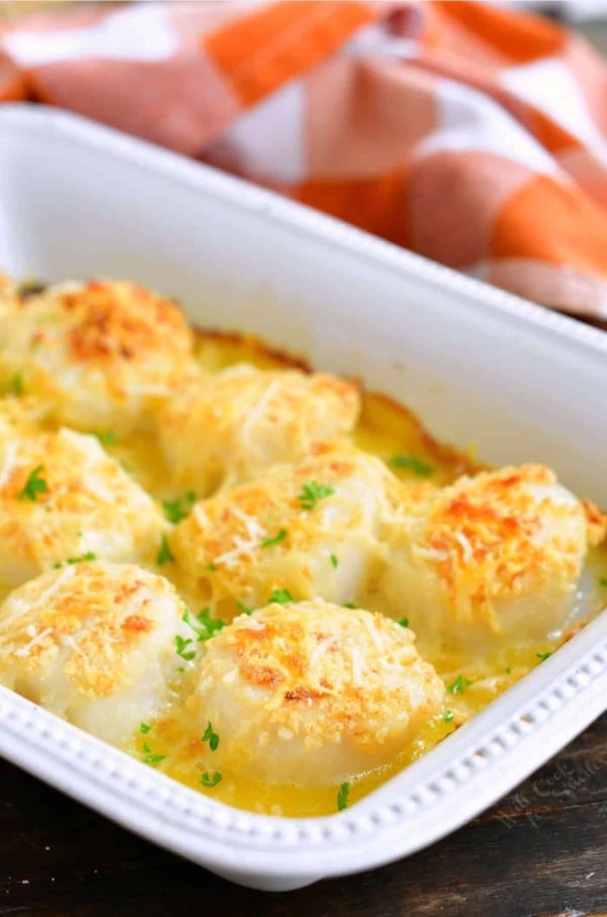 Baked Scallops