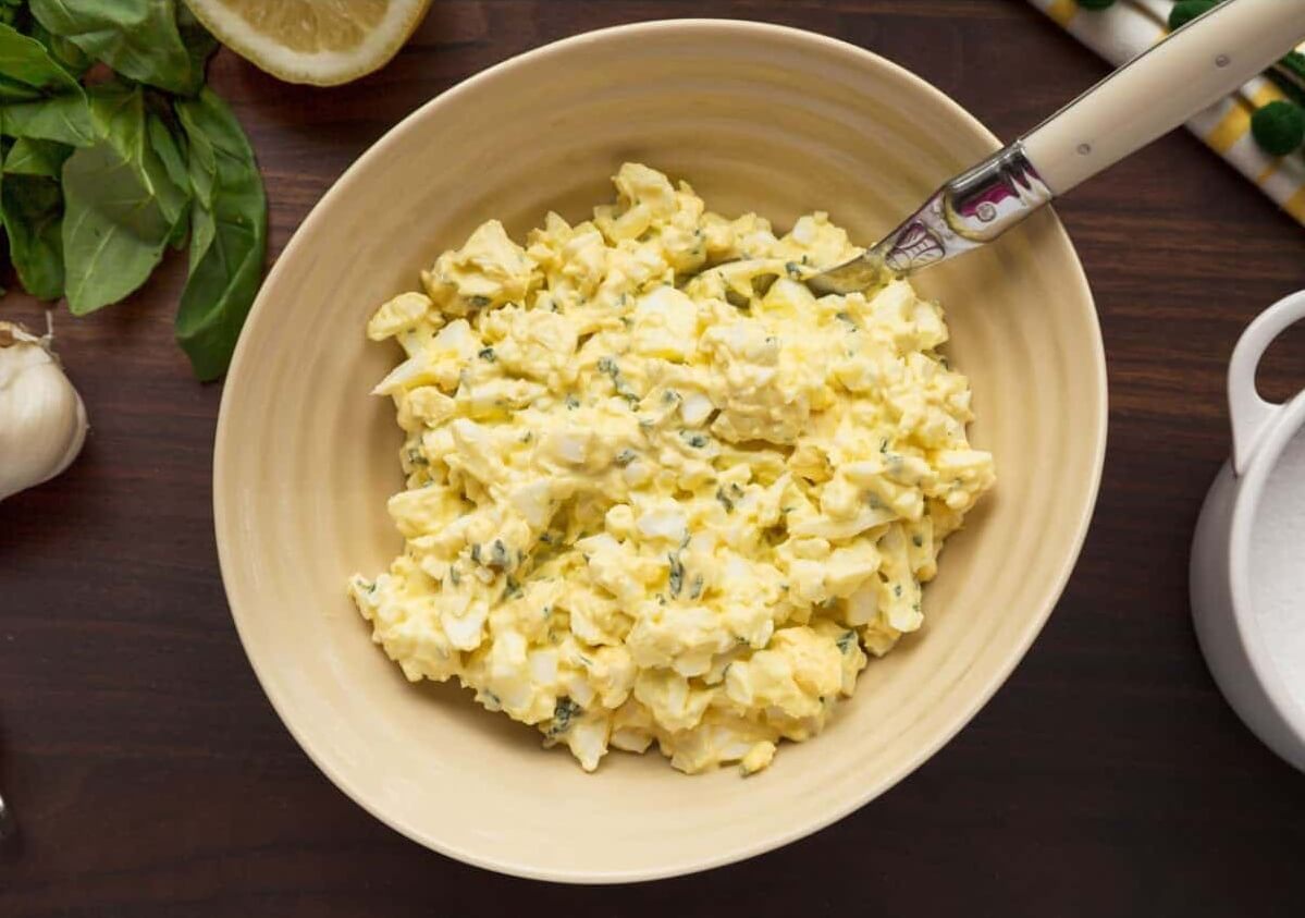 Basil Egg Salad