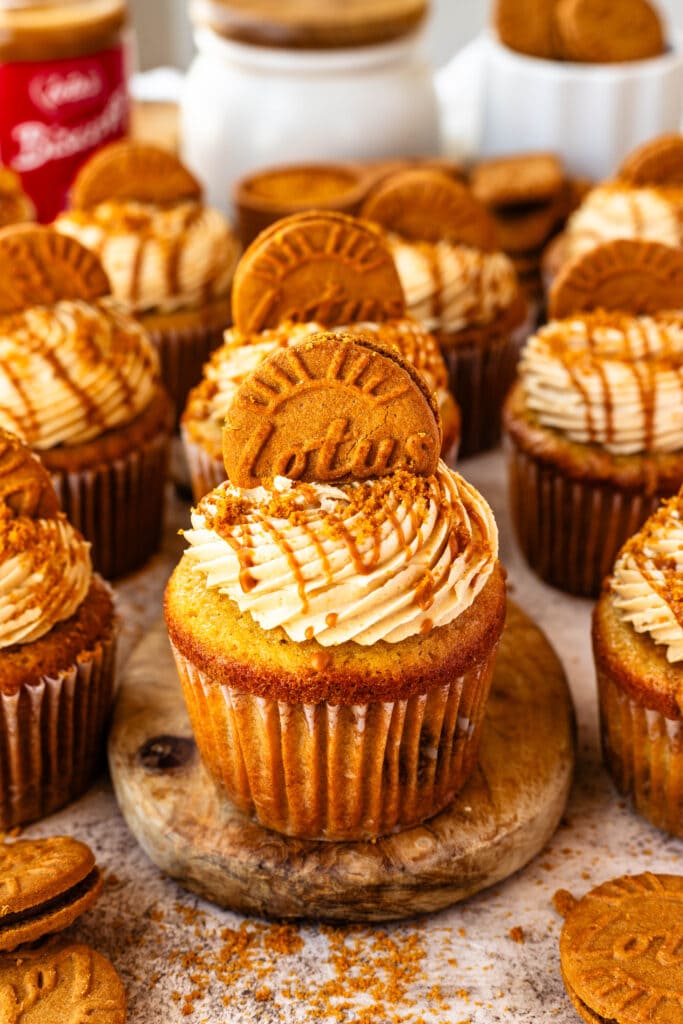 Biscoff Cupcakes