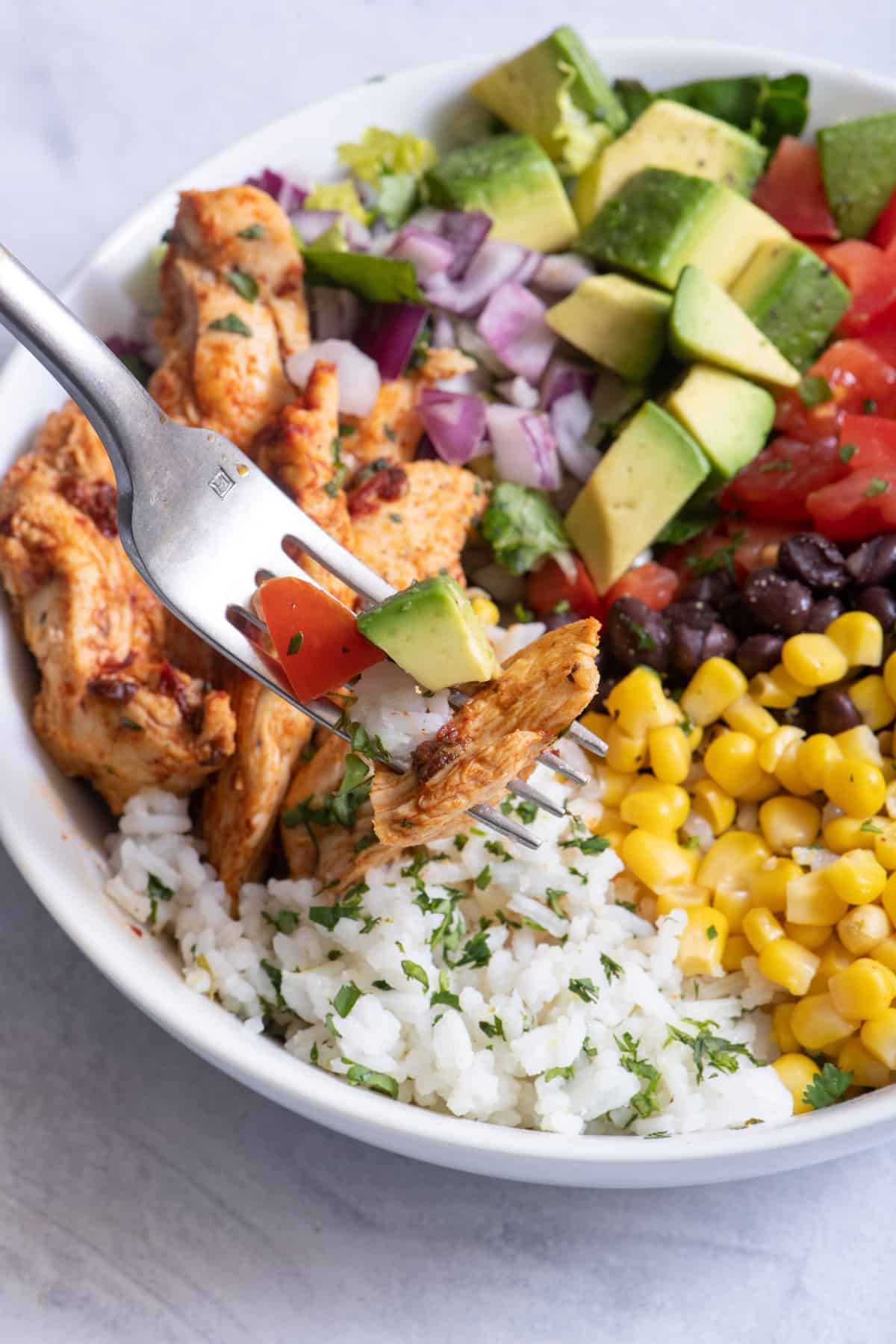 Chicken Burrito Bowl