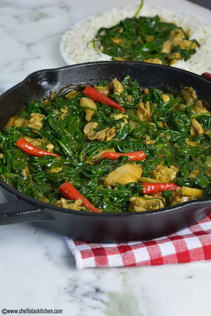 Chicken Stir Fry With Spinach