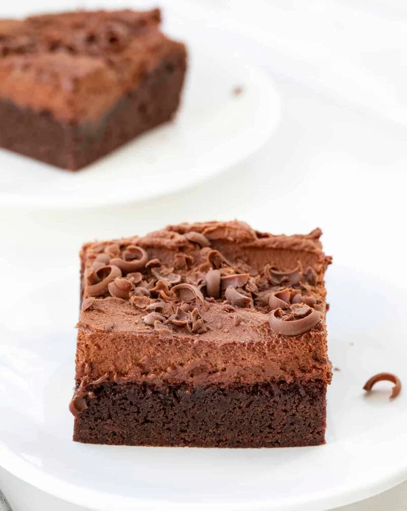 Chocolate Mousse Brownies