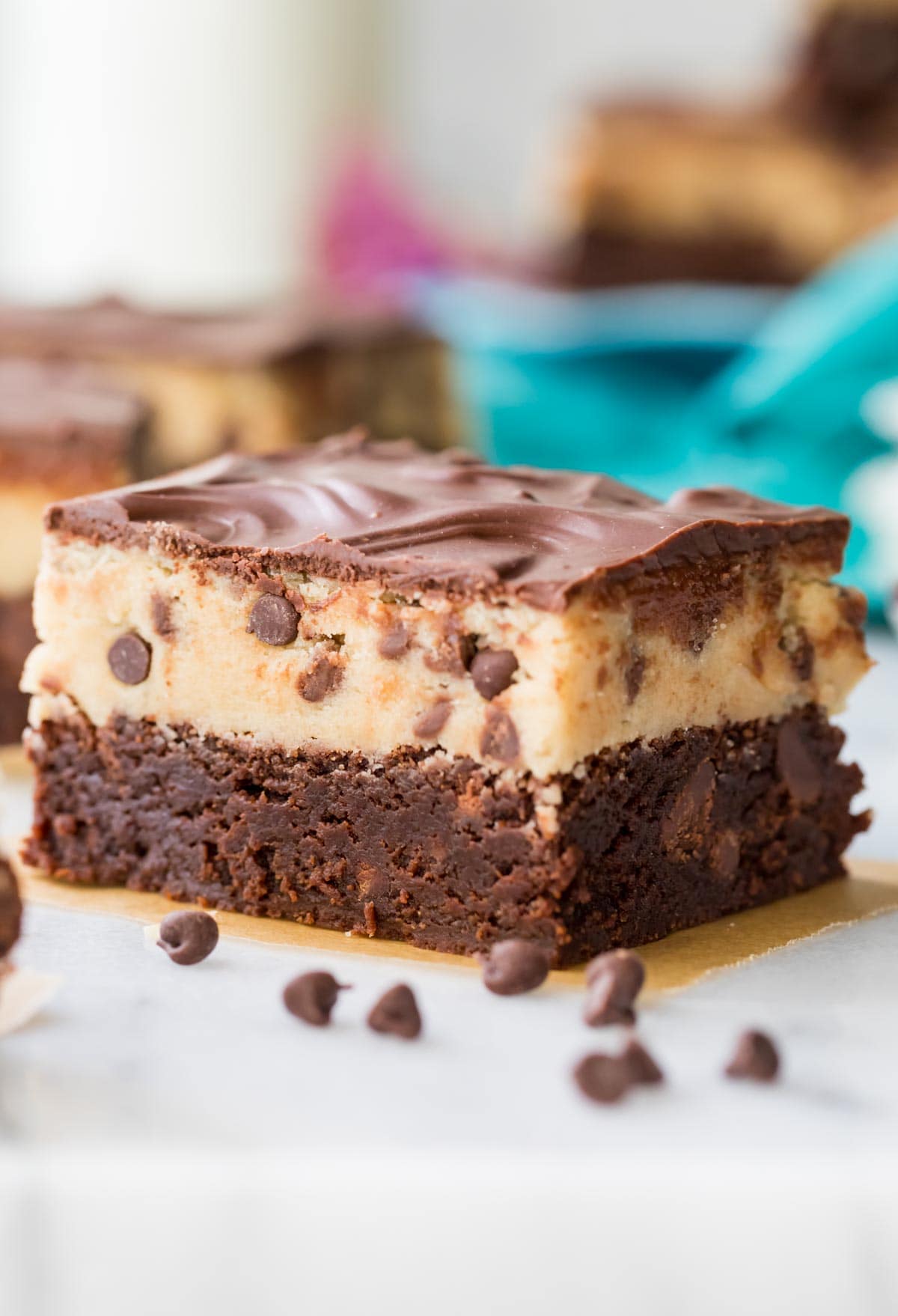 Cookie Dough Brownies