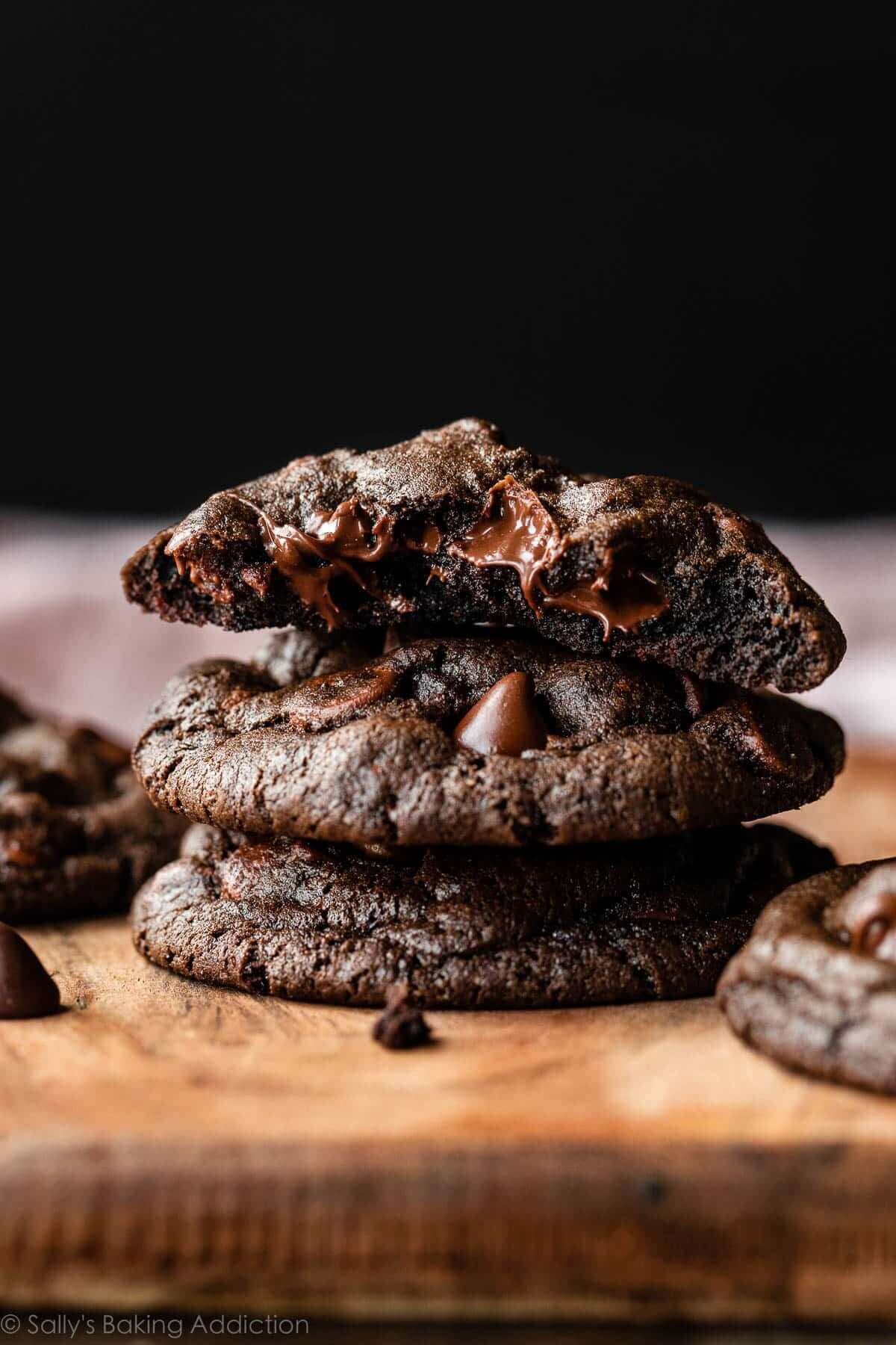 Double Chocolate Chip Cookies Recipe