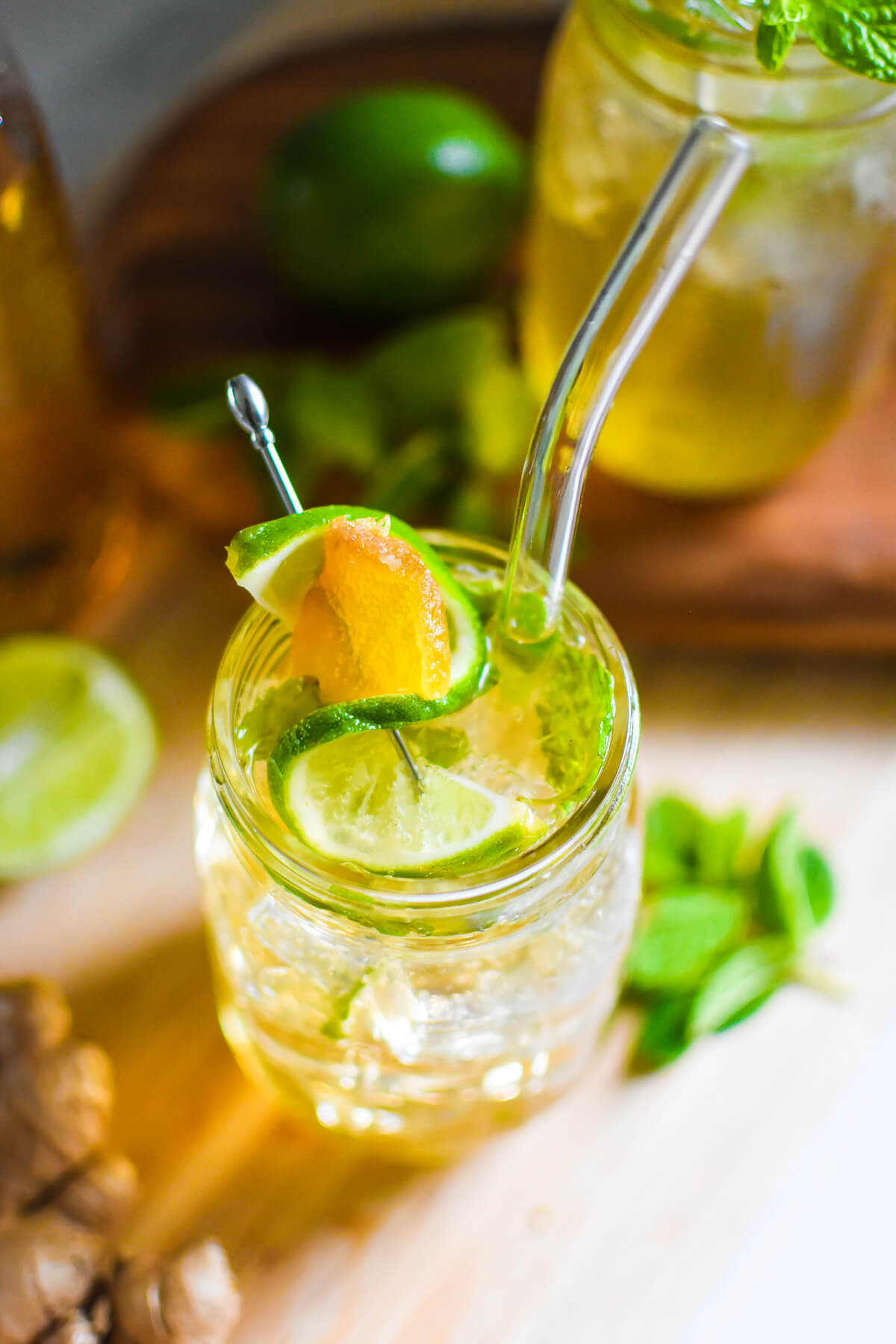 Easy Ginger Ale Mocktail
