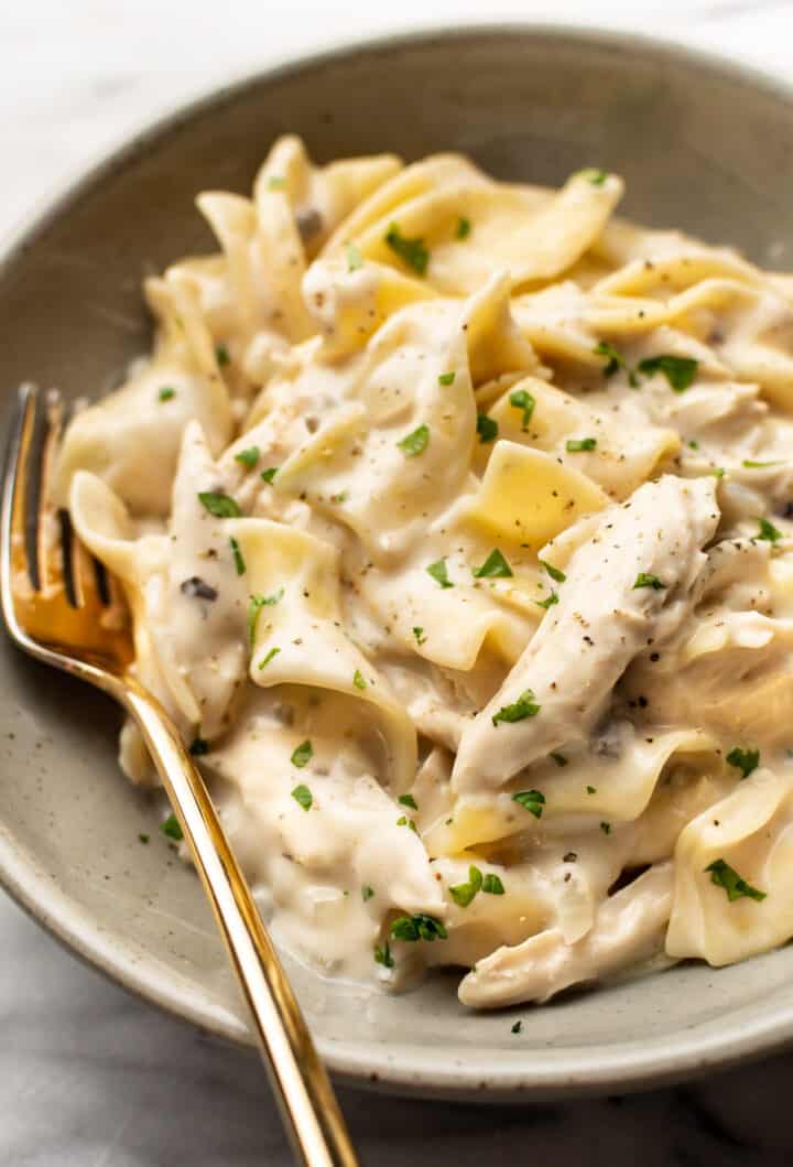 Easy One-Pot Chicken And Noodles