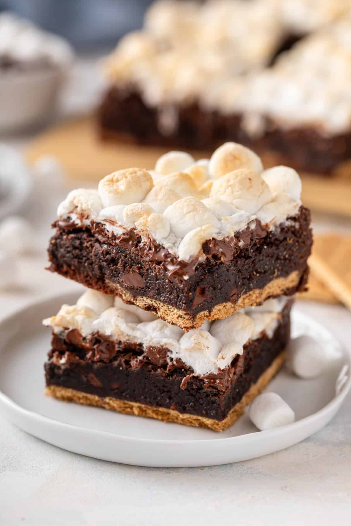 Easy S'mores Brownies