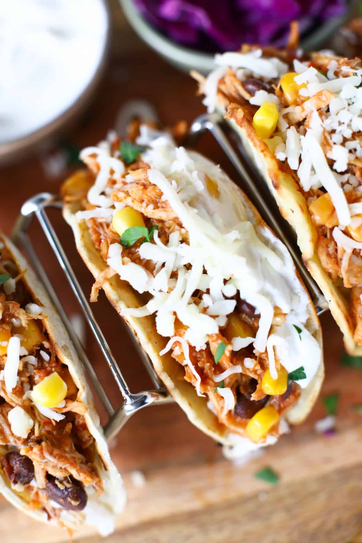 Easy Tasty Chicken Tinga Tacos