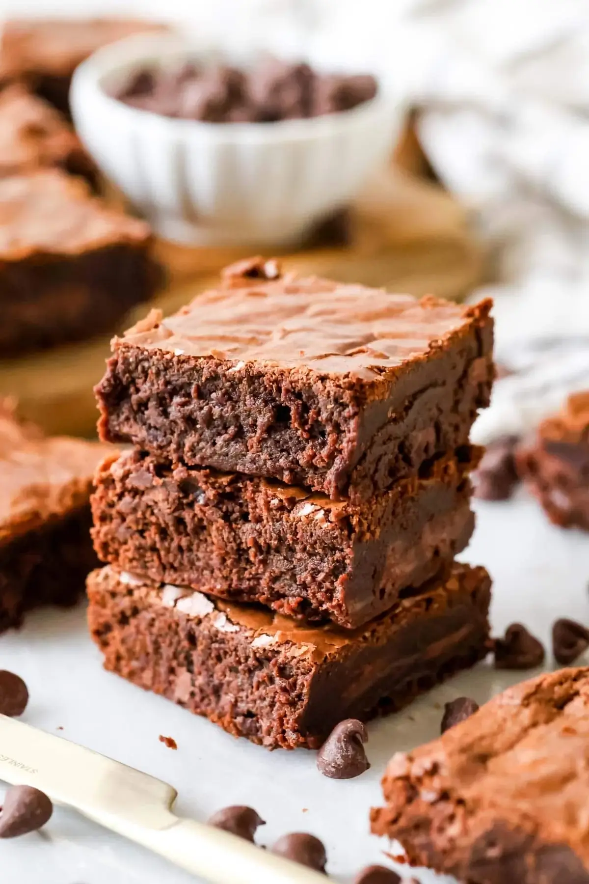 Fudgy Homemade Brownies From Scratch