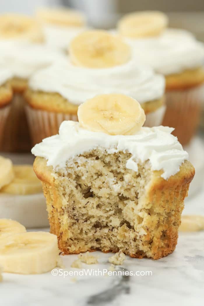 Grandpa's Banana Cupcakes