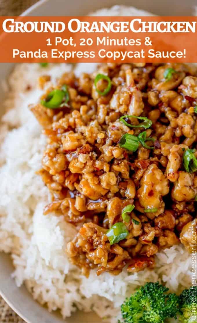 Ground Orange Chicken