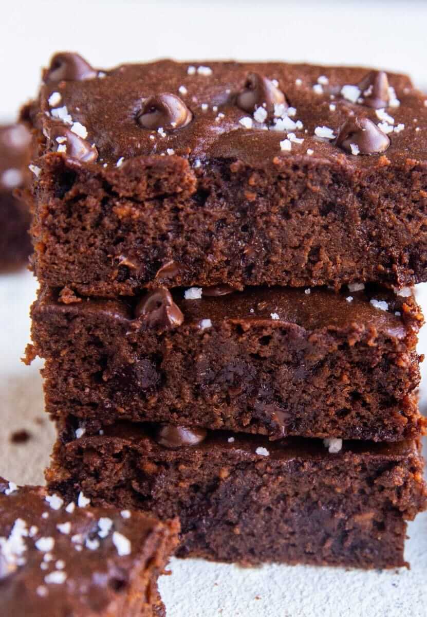 Healthy Sweet Potato Brownies