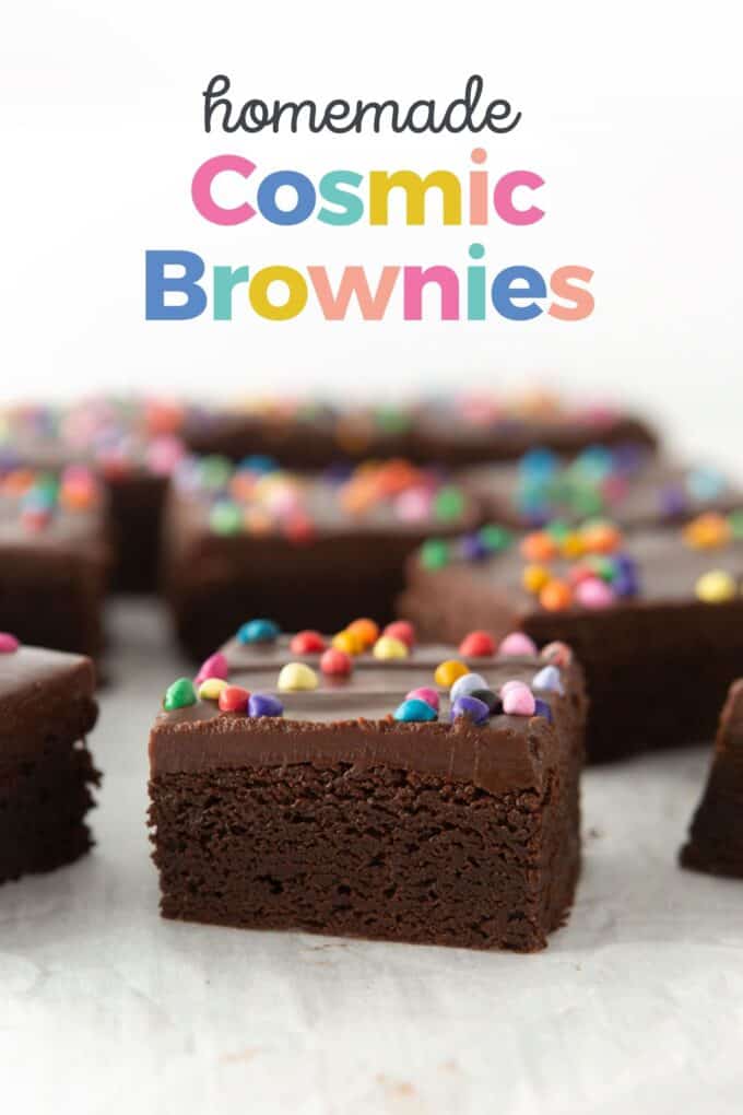 Homemade Cosmic Brownies (TikTok Viral)