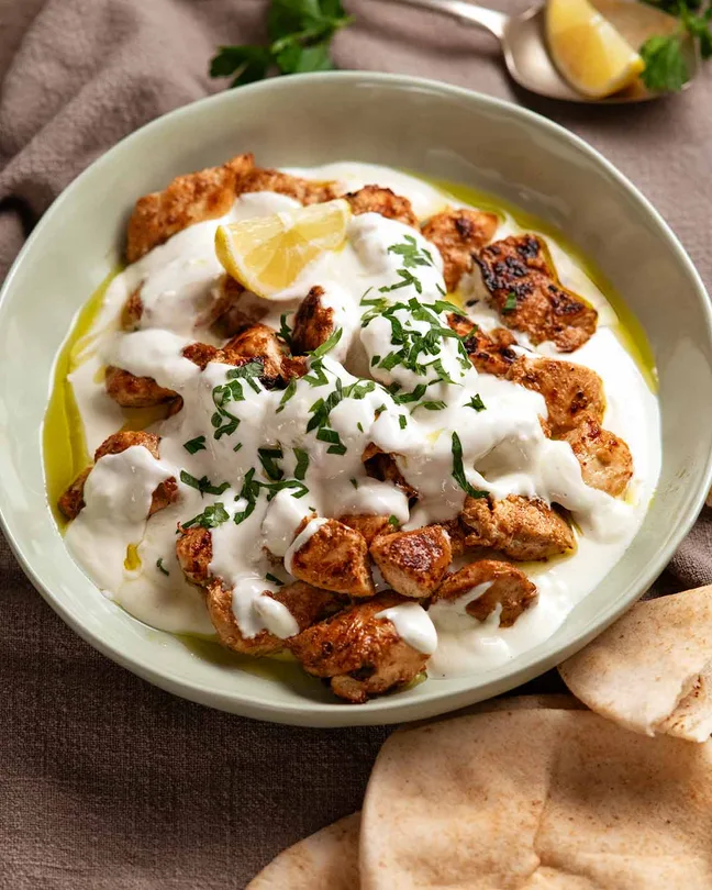 Lebanese Lemon Garlic Chicken