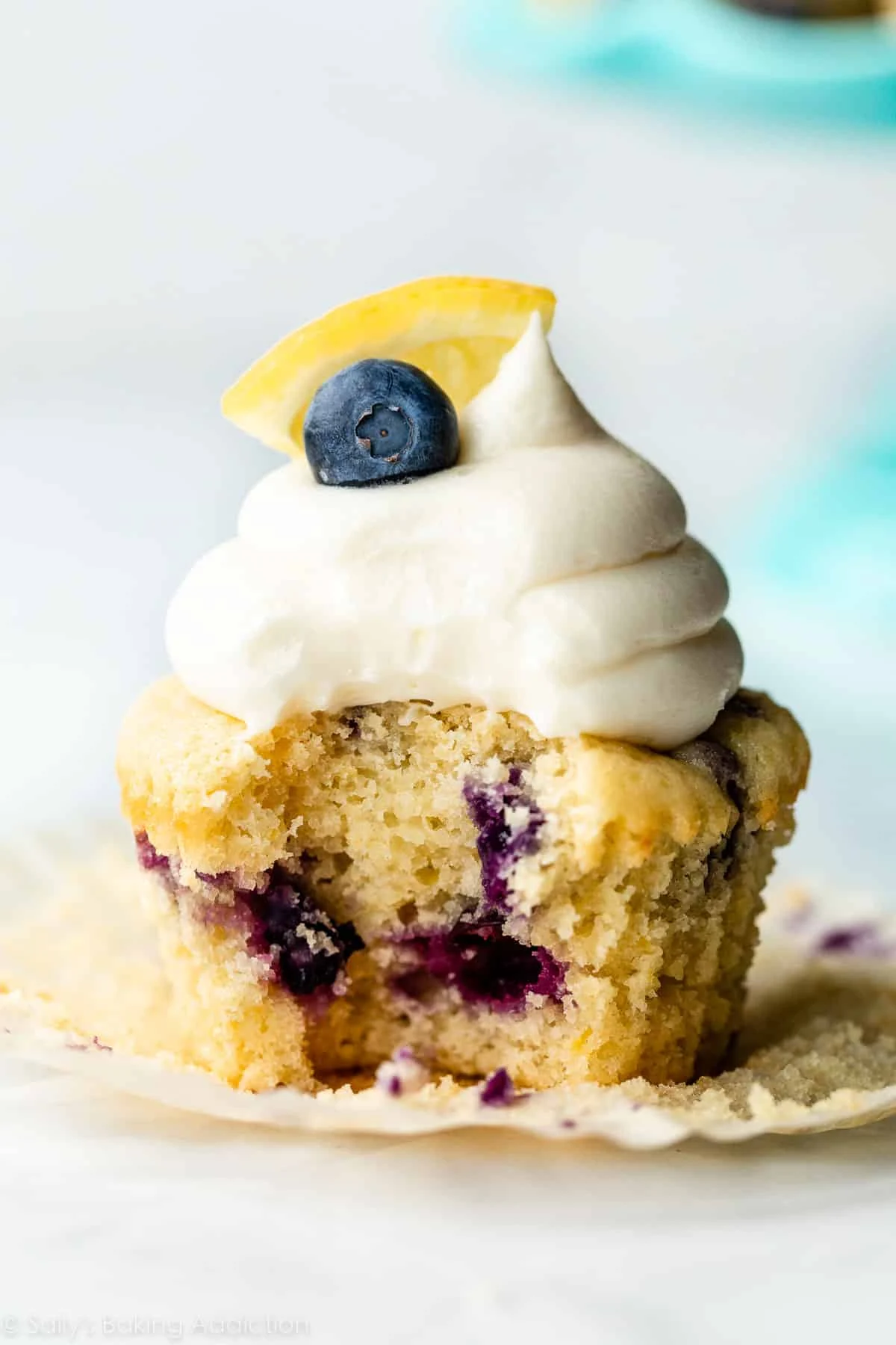 Lemon Blueberry Cupcakes