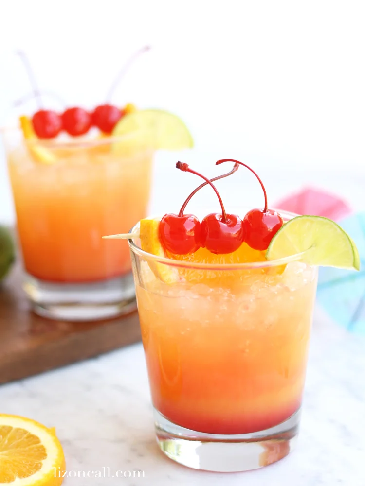Mai Tai Mocktail Party Punch Recipe